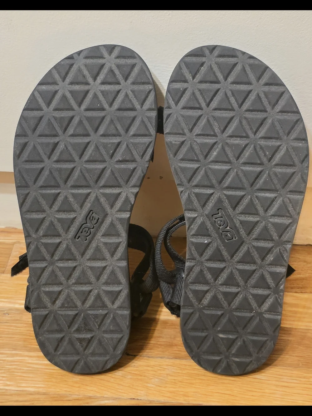 Teva Size 6 EU 37 Black Webbing Sport Sandals Youth Women Outdoor Velcro Tactile